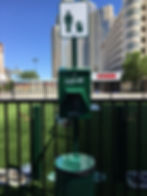 Installed Mutt Mitt Stations